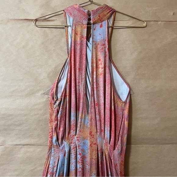 Free People | Seduction Playsuit Wide Leg Jumpsuit Crisscross Pleated Size XS - Picture 9 of 15